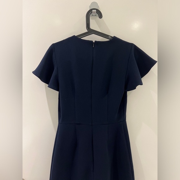 Warehouse Navy Blue Dress - Picture 6 of 10